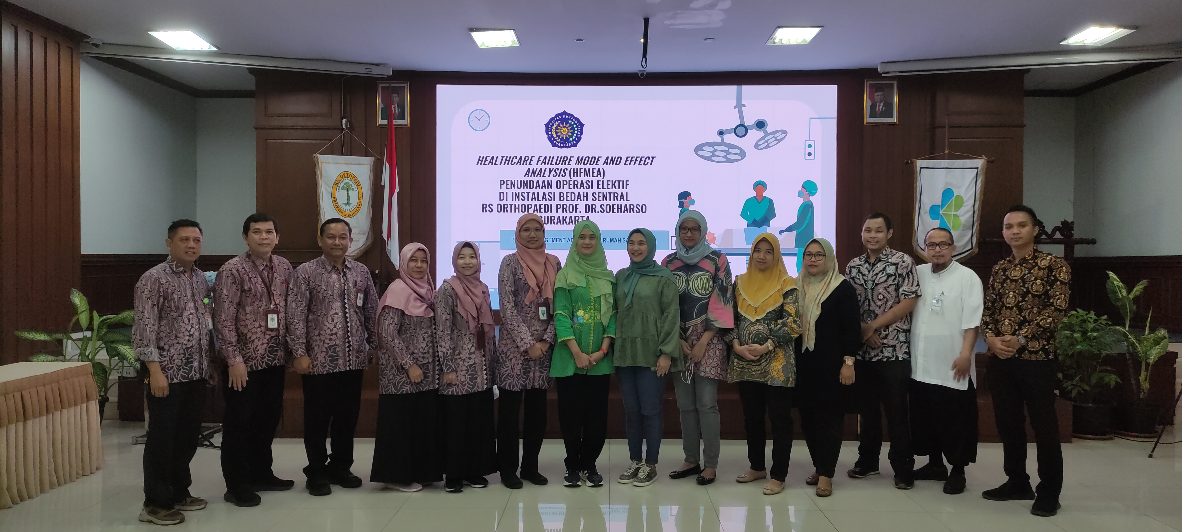 Residensi MARS FK UMS  Periode I di Rumah Sakit Ortopedi Soeharso Surakarta