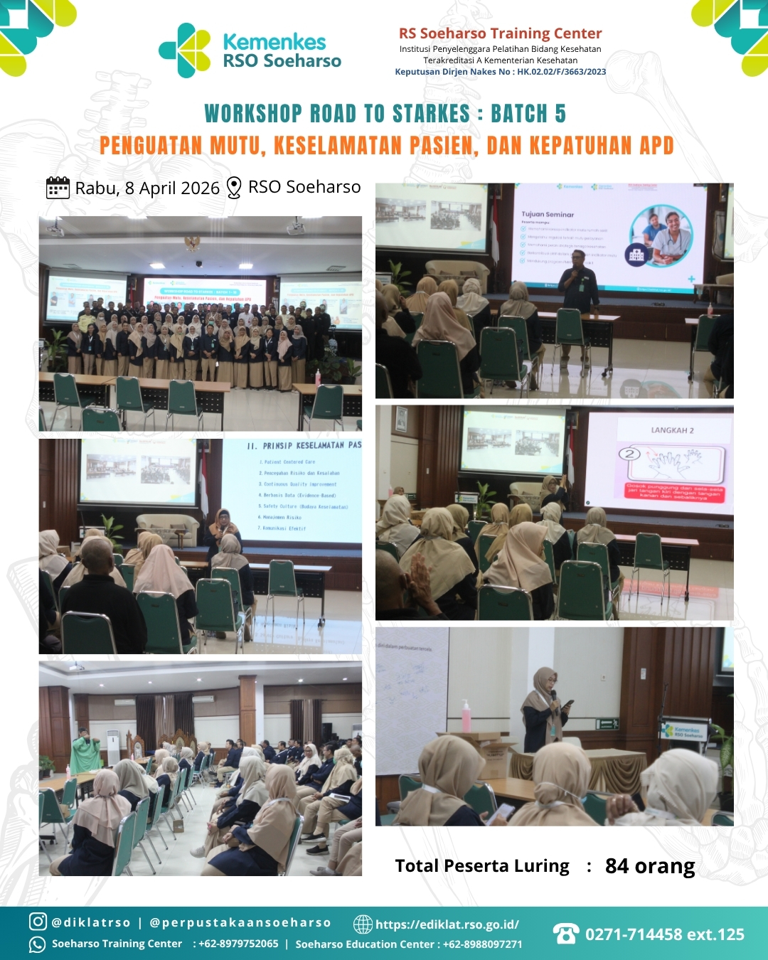 Workshop Road to Starkes batch 5-6 RSO Soeharso