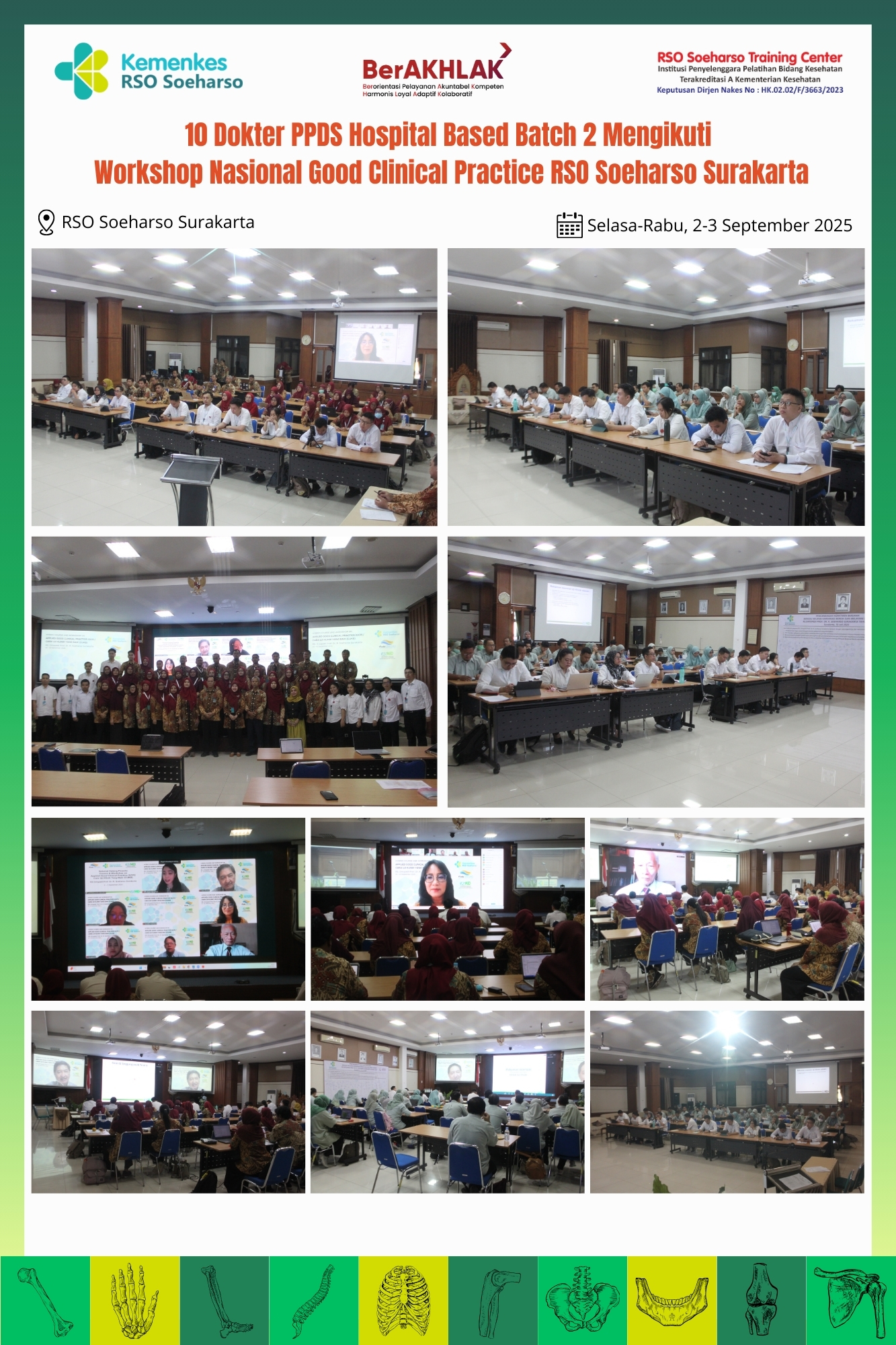 Workshop Nasional Good Clinical Practice RSO Soeharso