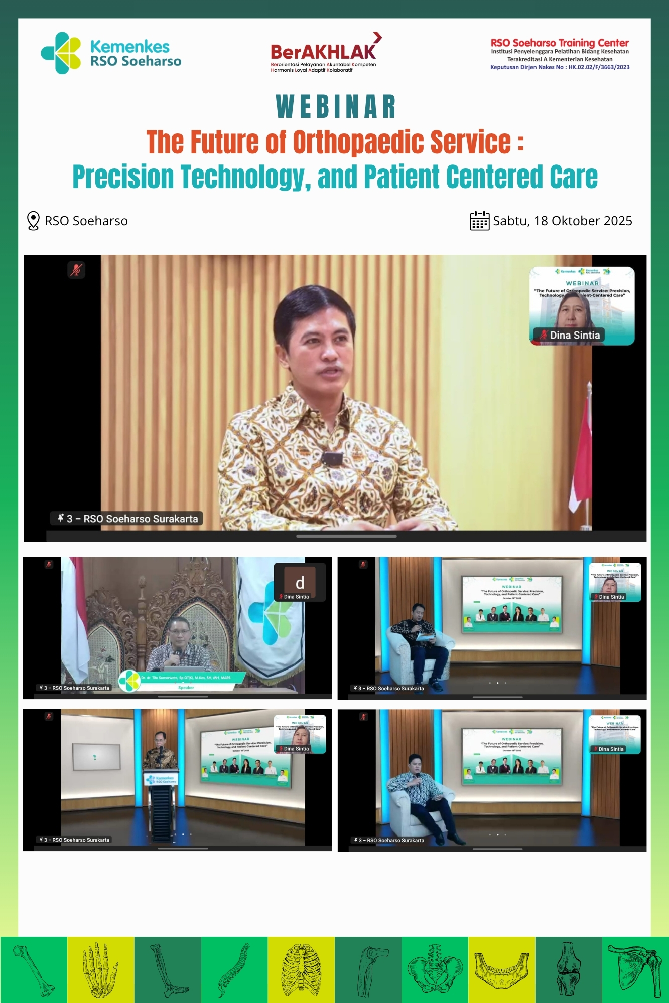 Webinar The Future of Orthopaedic Service 2025