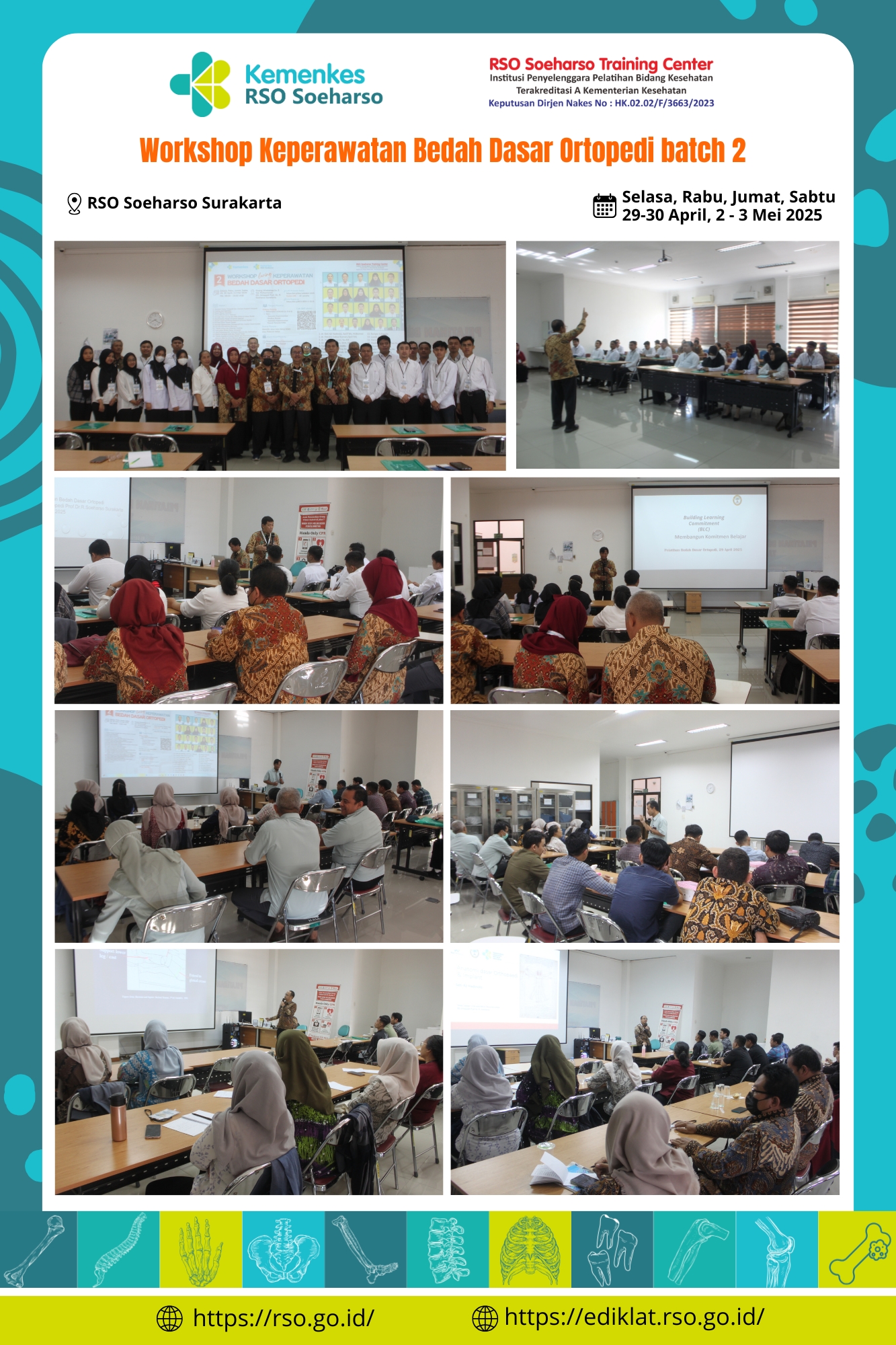 Workshop Keperawatan Bedah Dasar Ortopedi batch 2