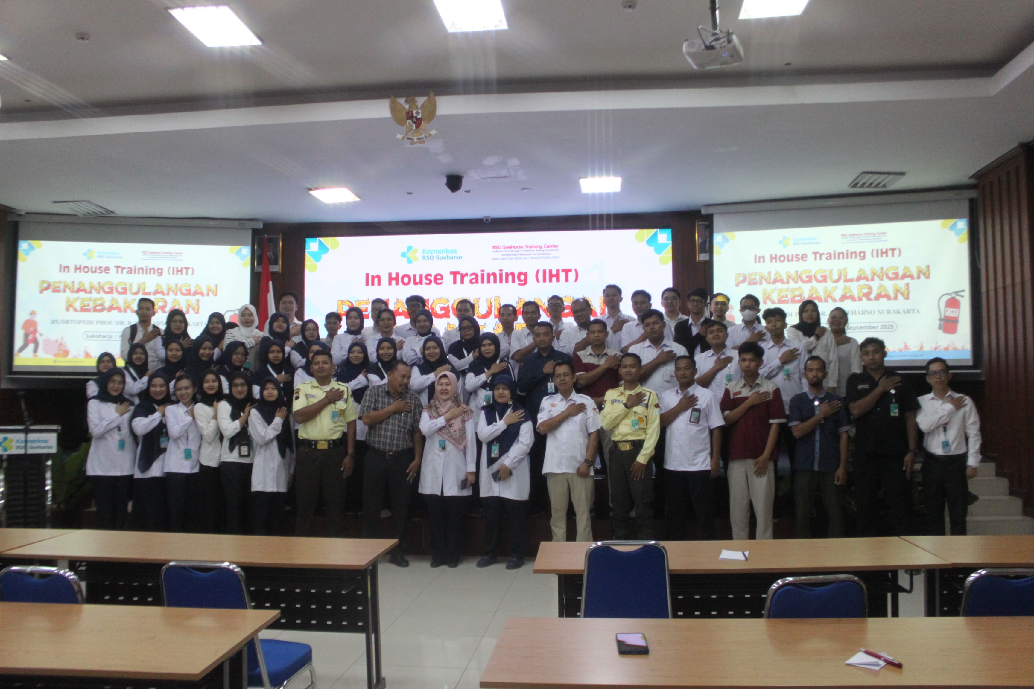 In House Training ( IHT ) Penanggulangan Kebakaran