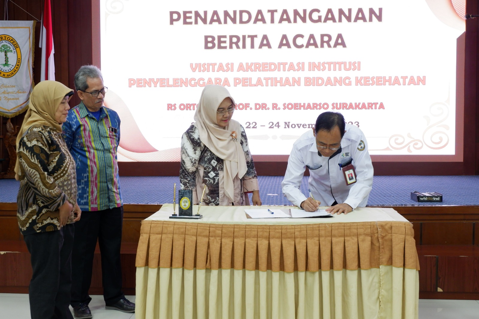 Akreditasi Institusi Penyelenggara Pelatihan Bidang Kesehatan RS Ortopedi Prof Dr. R. Soeharso