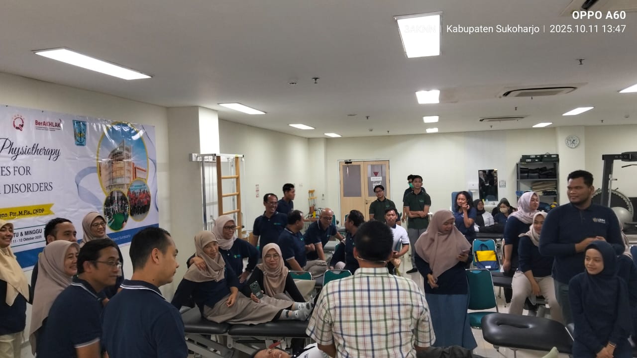 Workshop on Physiotherapy : Approaches for Neck and Arm Disorders
