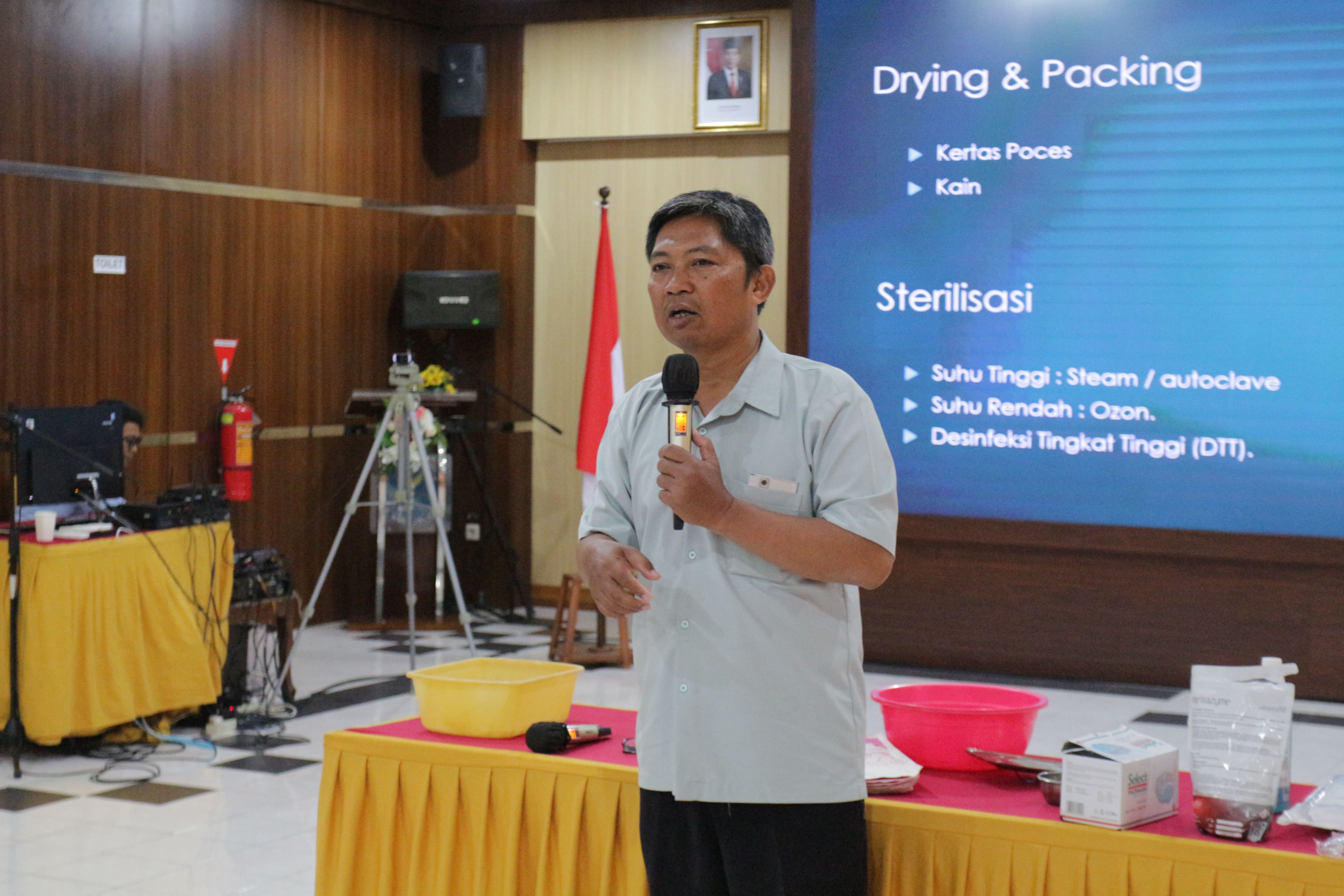 Kerjasama Penyelenggaraan Pelatihan PPI Dasar RSO Soeharso Training Center dengan RSPAU dr. Suhardi 