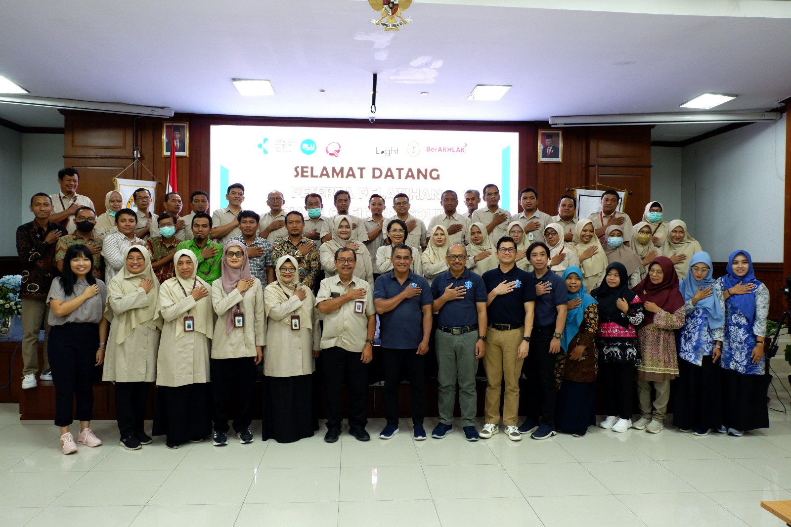  Pelatihan Triage Officer Course (TOC) 