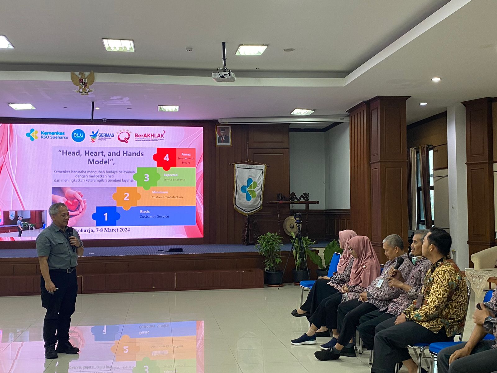 Workshop Perilaku Interaksi Pelayanan Publik Dalam Pelayanan Prima Di Rumah Sakit