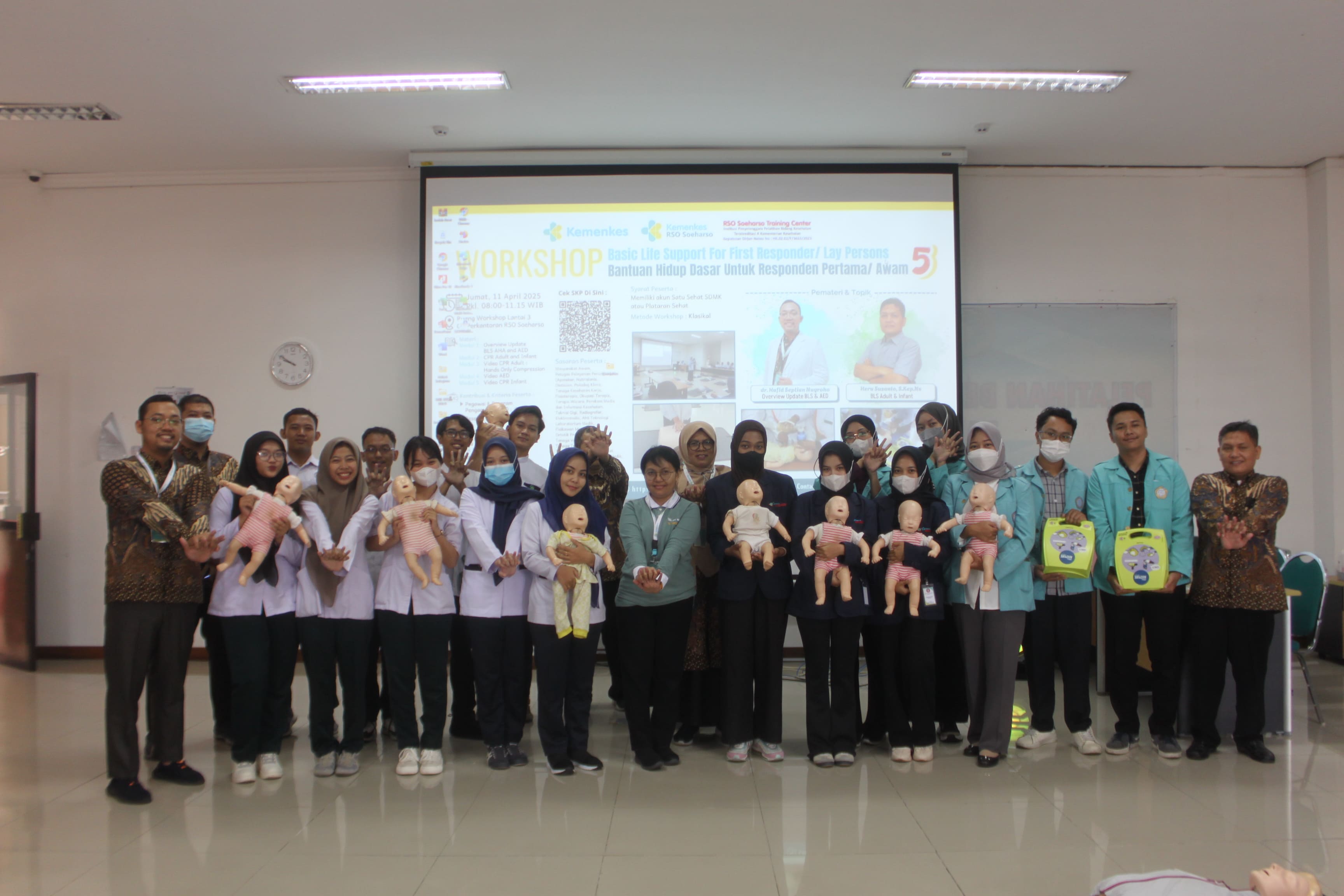 Workshop Basic Life Support For First Responden/Lay Person Batch 5 Tahun 2025