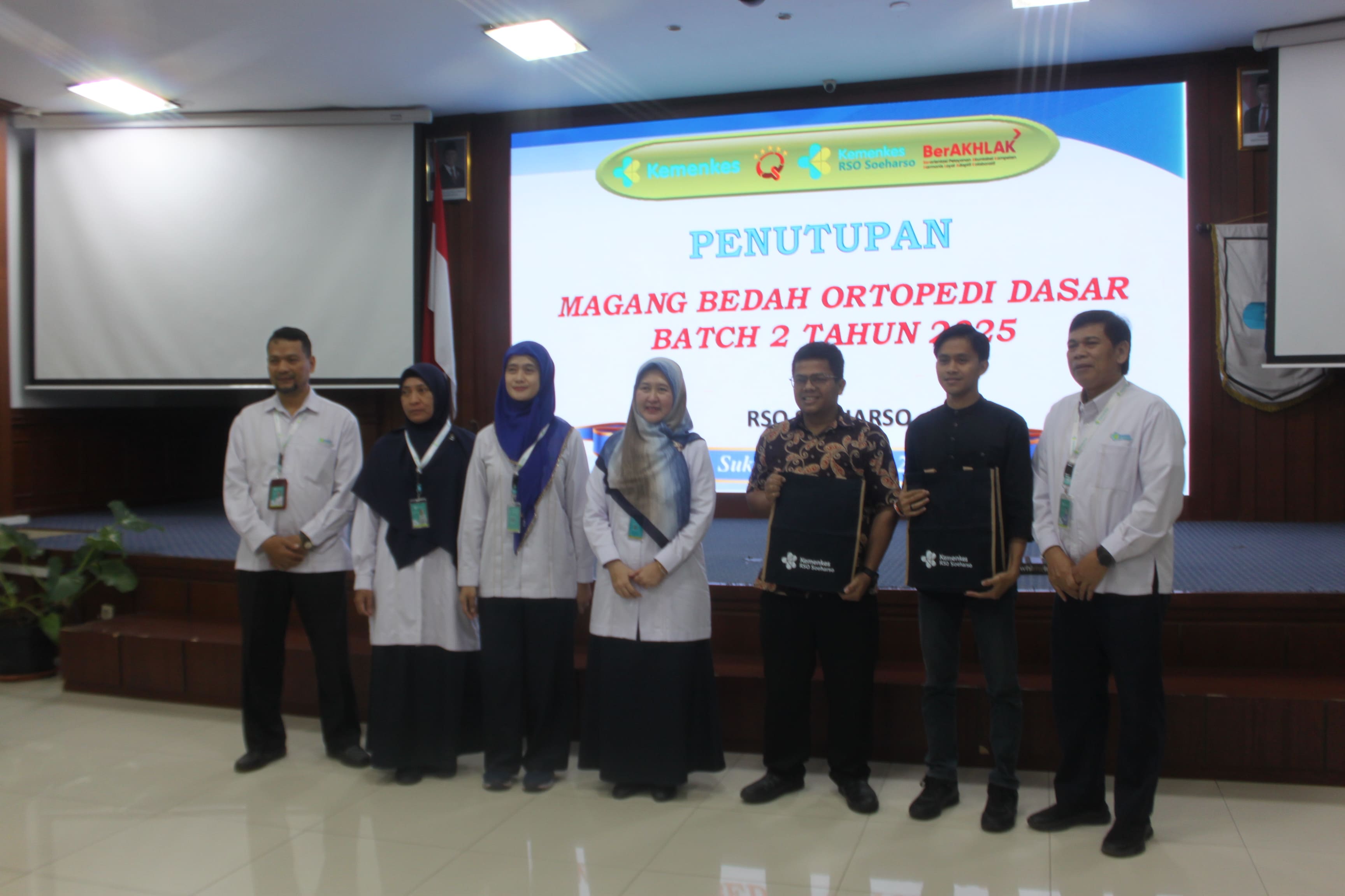 Penutupan Pelatihan Keperawatan Bedah Dasar Ortopedi Batch 2 (2025)