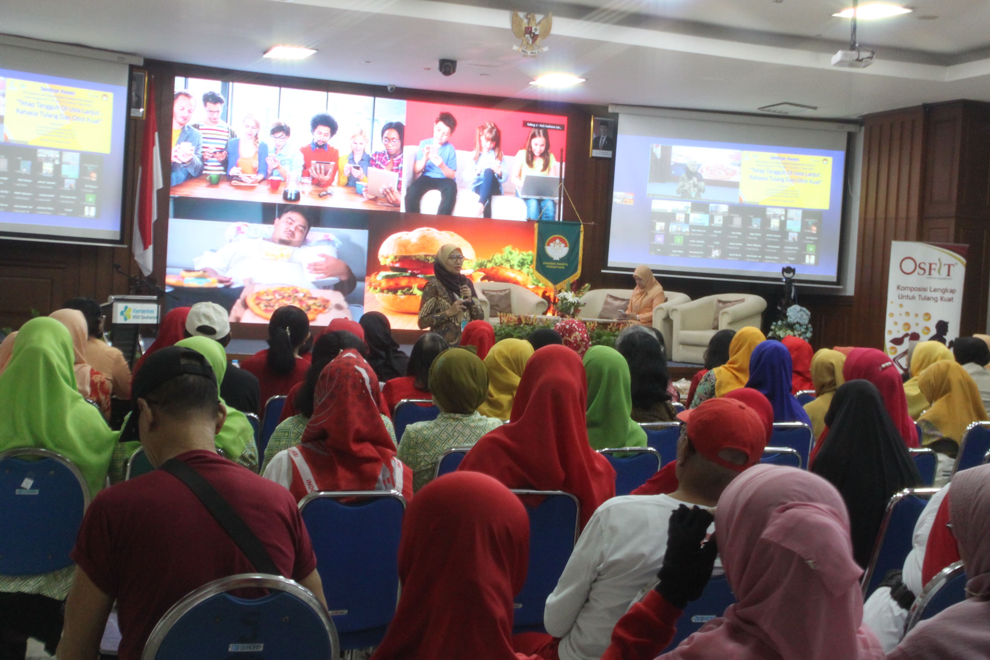 Seminar Awam Geriatri : Tetap Tangguh Di Usia Senja, Rahasia Tulang Dan Otot Kuat