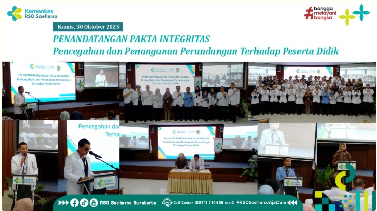 Penandatangan Pakta Integritas Pencegahan dan Penanganan Perundungan Terhadap Peserta Didik