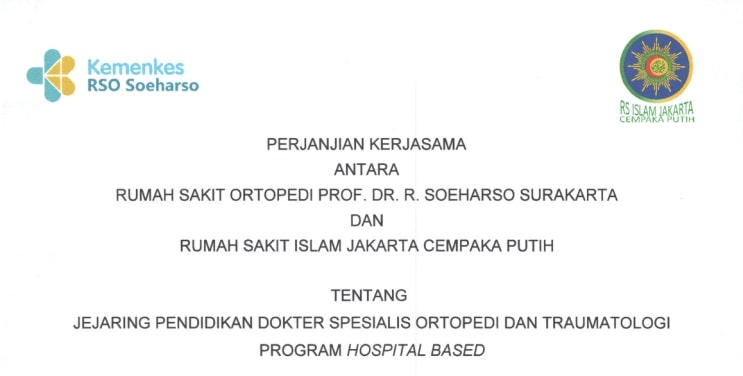 MOU RSI Jakarta Cempaka Putih