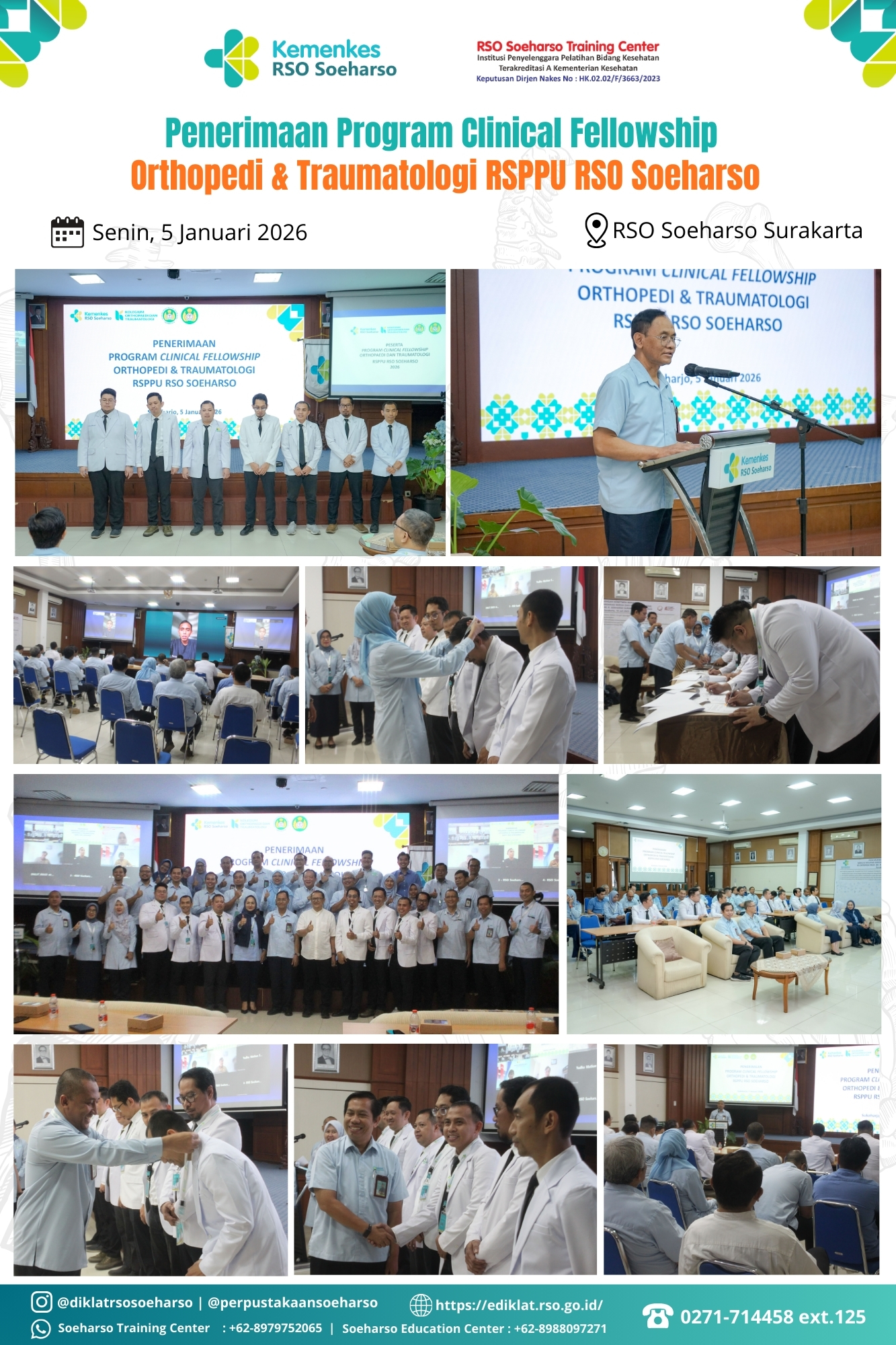 Penerimaan Program Clinical Fellowship