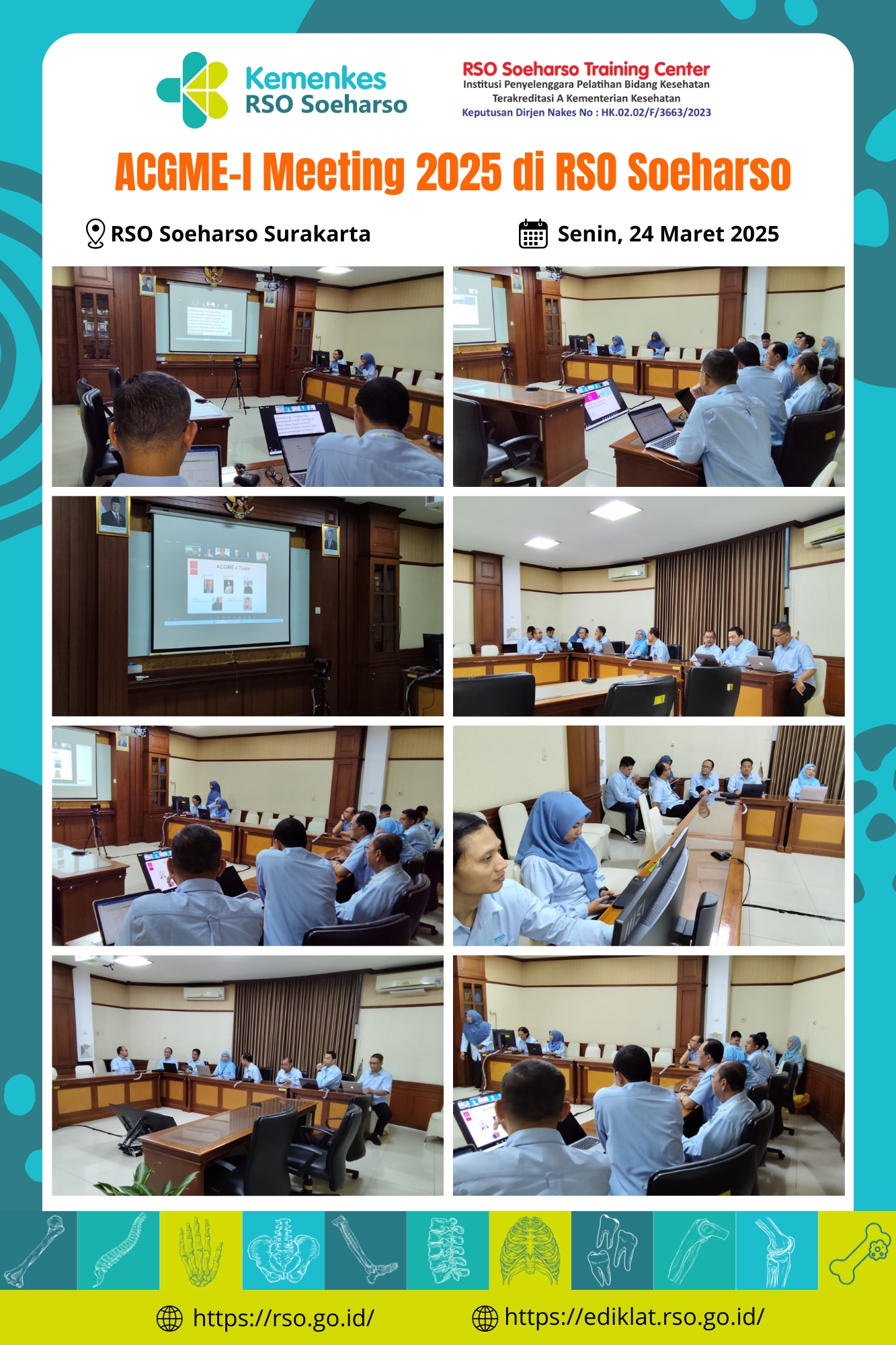 ACGME-I Meeting 2025 di RSO Soeharso