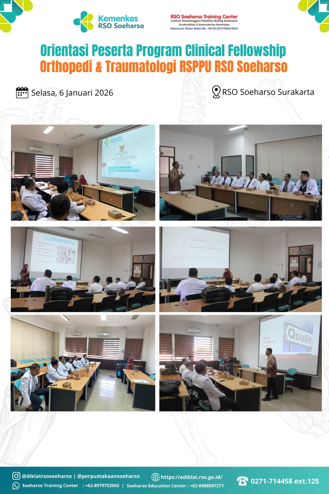 Orientasi Peserta Program Clinical Fellowship