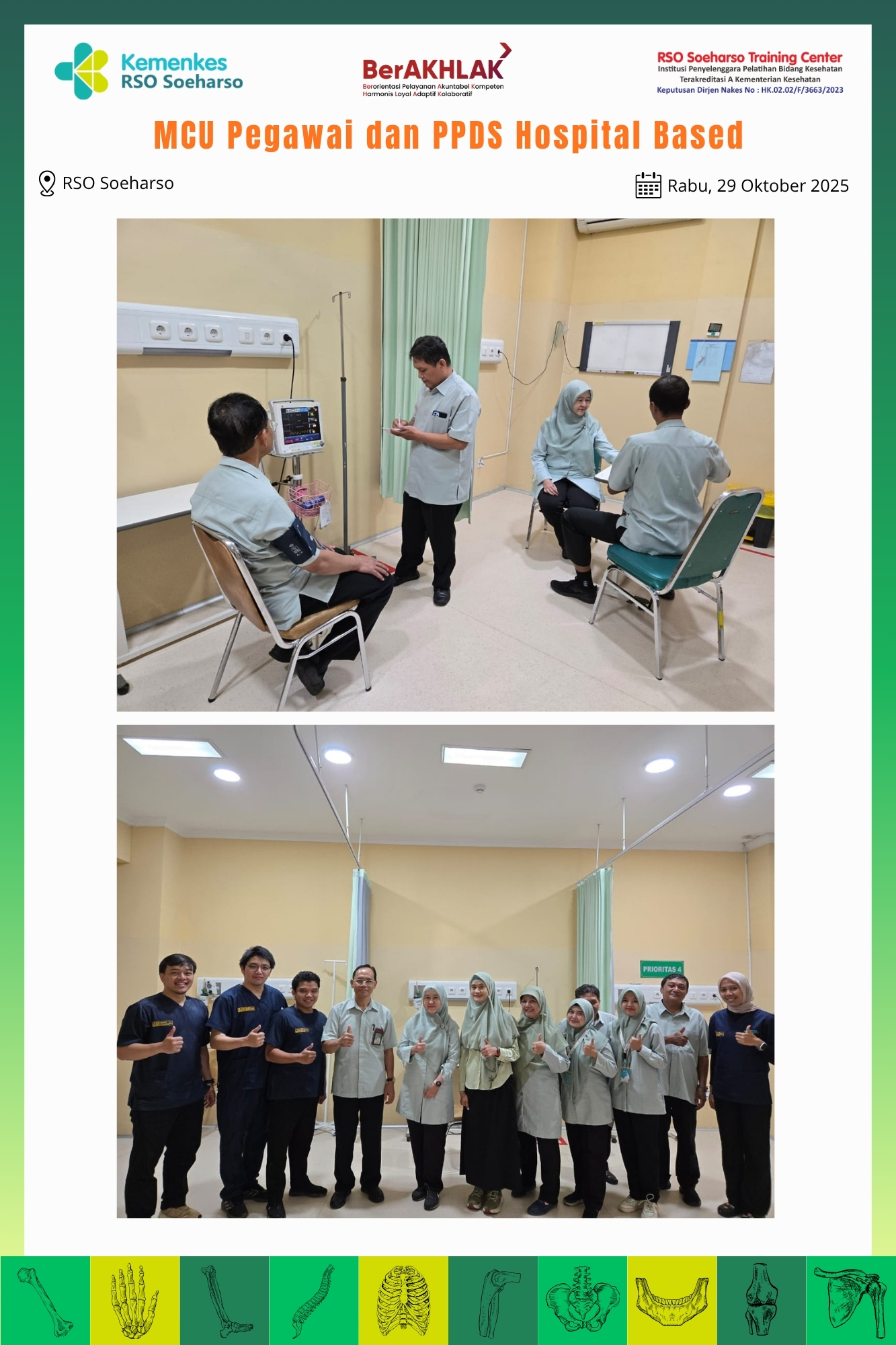 MCU Pegawai dan PPDS Hospital Based