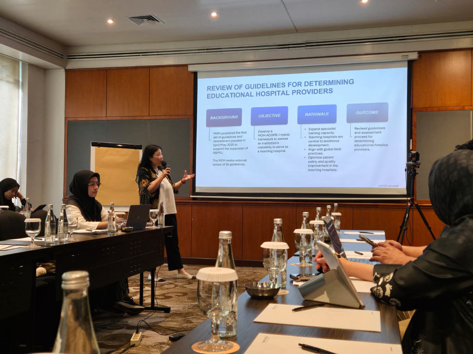 Working Session on Guideline Review and Implementation Training