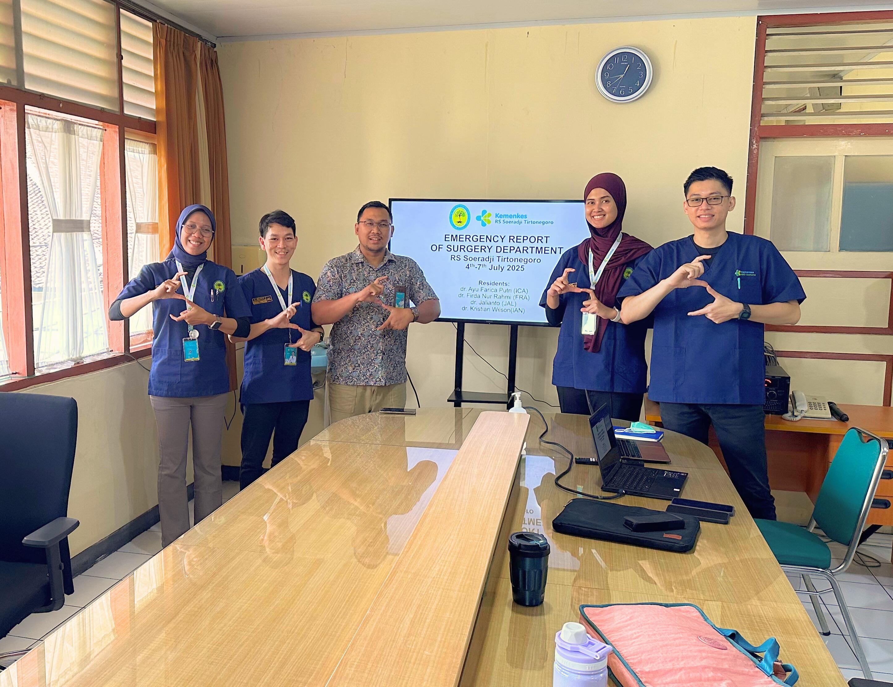 Stase Bedah Dasar Residen Batch 1 RSU Soeradji Tirtonegoro Klaten
