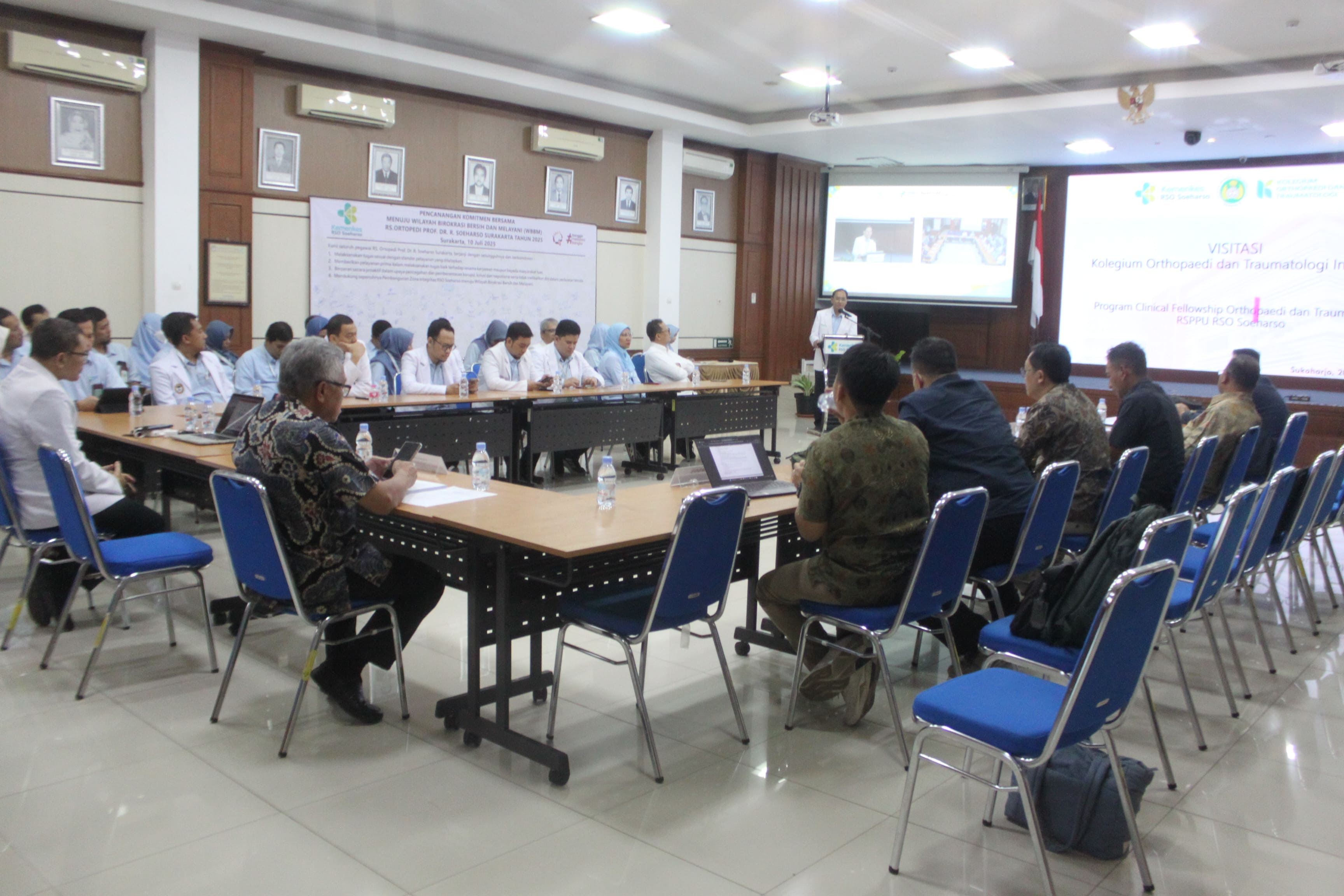 Visitasi : Kolegium Orthopaedi dan Traumatologi Indonesia