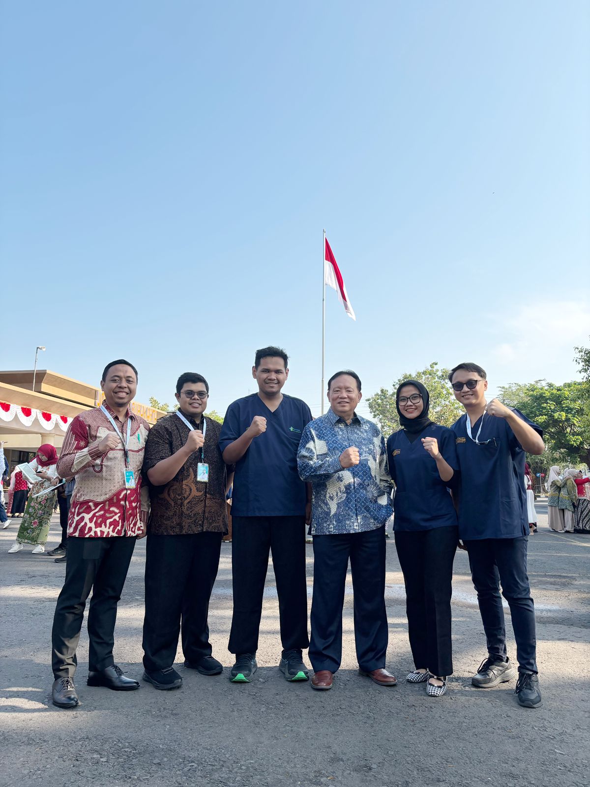 Peringatan HUT RI Ke. 80 di RSPPU RSO Soeharso dan RS Jejaring RS Soeradji Tirtonegoro Klaten